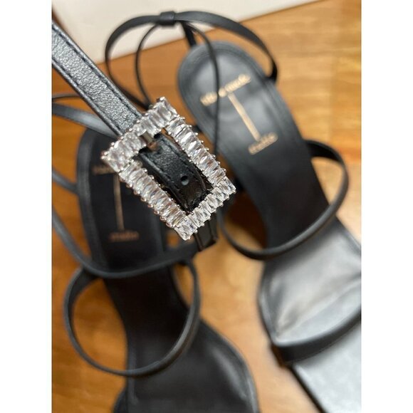 BLACK SUEDE STUDIO x REVOLVE Livia Sandal in Black 41 10 - Picture 8 of 10